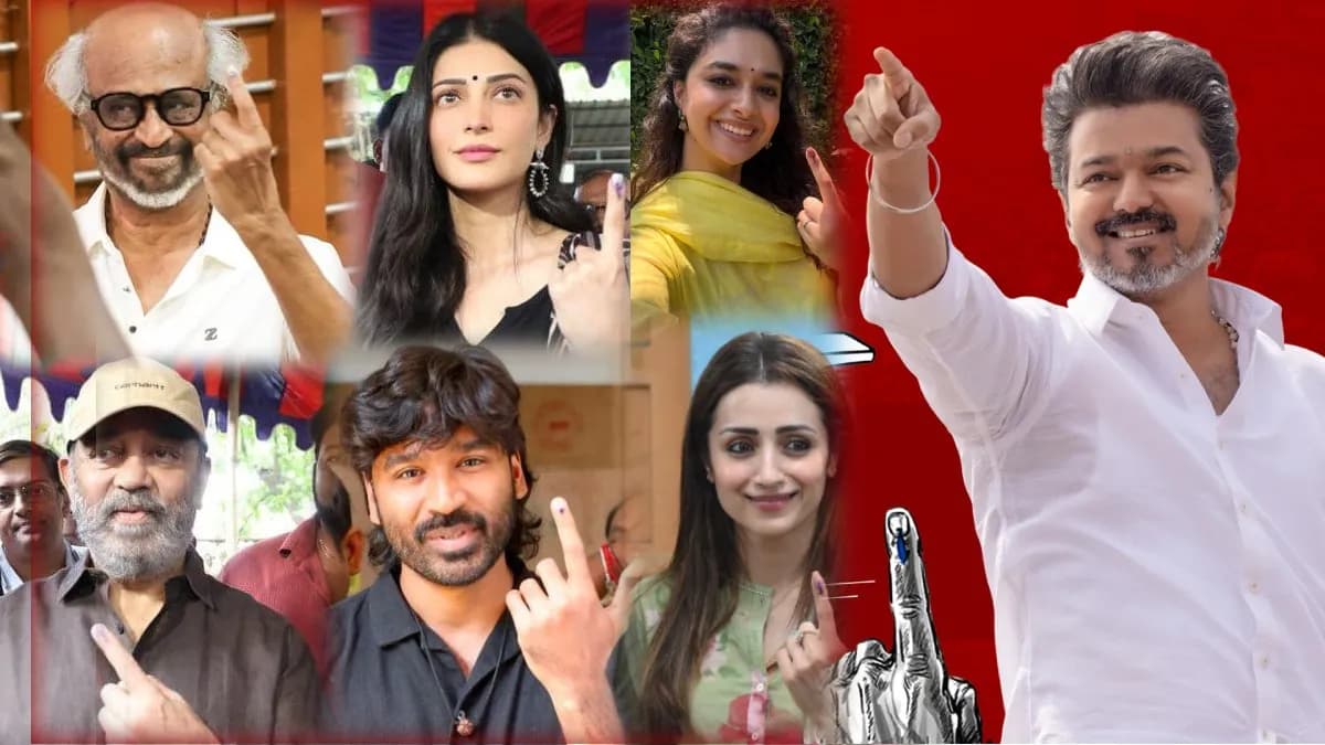 Tamilnadu 2026 Elections: ఓటింగ్కు పోటెత్తిన సినీ తారలు.. తమిళ పీఠం విజయ్ కైవసమా?