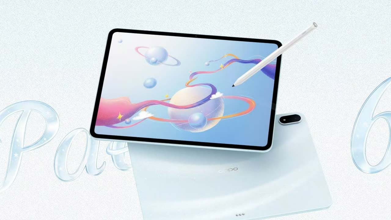 Oppo Pad 6: డైమెన్సిటీ 9500s, 10420mAh బ్యాటరీతో.. ఒప్పో ప్యాడ్ 6 విడుదల