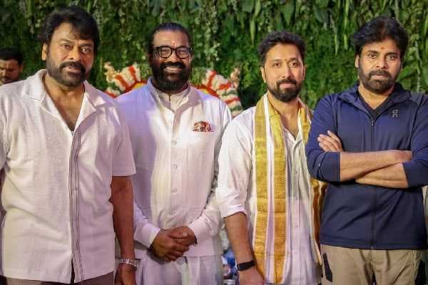 #Mega158: Pawan Kalyan Claps For Chiranjeevi